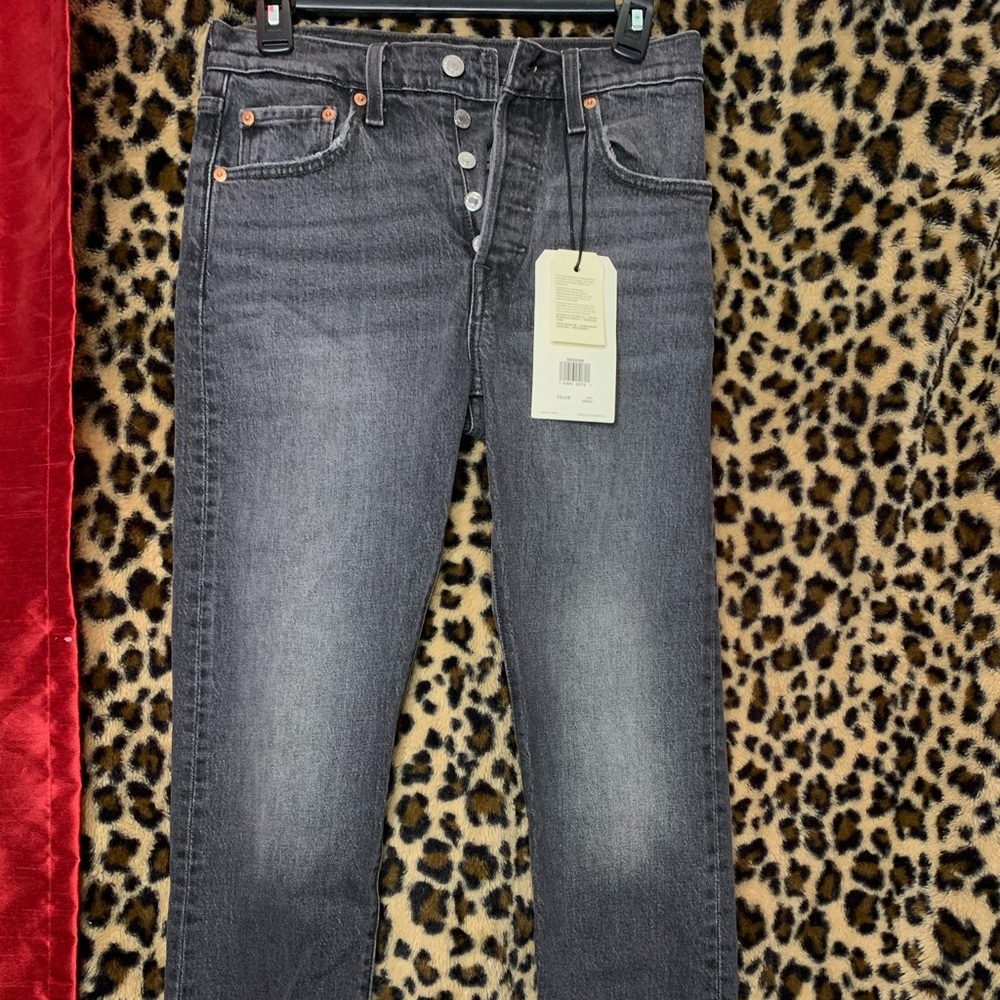 Levi’s 501 high rise skinny jeans